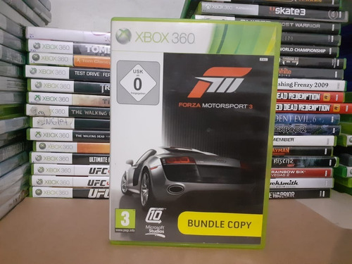 Forza Motorsport 3 Xbox 360 'pal' Europeu Original Leia Tudo