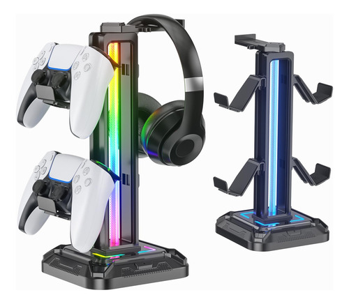 Soporte Para Auriculares Con Soporte Para Auriculares Rgb Li