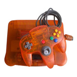 Consola Nintendo 64 Color Naranja N64 Usada
