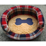 Cama Escocia 60x55x15 T3 Cojin Desmontable Perro Dogmania