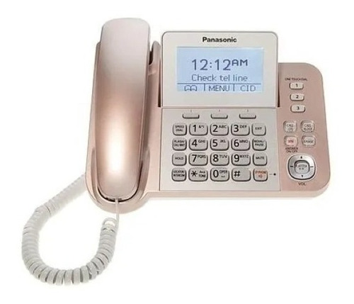 Teléfono Fijo Panasonic 1 Extensión Inalámbrica Kx-tgf350