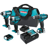 Makita Juego Combinado 4pz Ct410 Inalámbricas