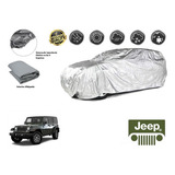 Funda Car Cover Afelpada Premium Jeep Wrangler 3.6l 2010