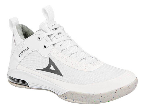 Tenis Basquetbol Hombre Pirma Blanco 117-213