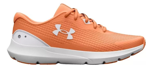 Tenis Running Under Armour Surge 3 Naranja Mujer 3024894-800