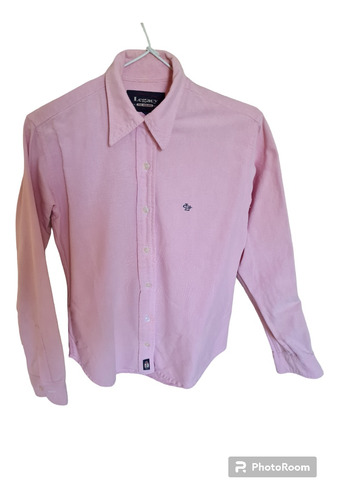 Camisa Legacy Algodón Manga Larga Color Rosa 