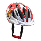 Casco Mtb Raleigh Modelo R-100 Nene S 50/54cm Blanco Rojo