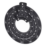 Chord Wheel Melody Tool, Aleación De Aluminio, Círculo De Ap