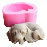 Dekostar Moldes De Silicona 3d Para Velas De Perro, Moldes D