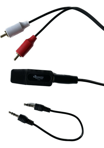 Bluetooth C/ Cabo Rca Para Aparelhos De Som Antigo 