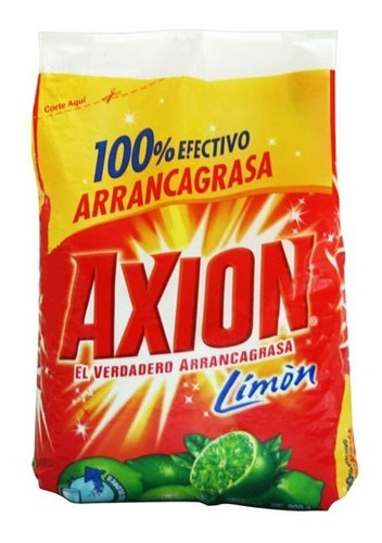 Jabón En Polvo Para Trastes Axion De 720gr 14 Piezas