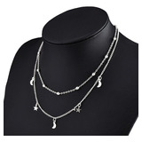 Corrente Colar Feminina Choker 925 Gargantilha Cordão Ouro