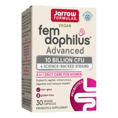 Jarrow Formulas Fem-dophilus 10 Billion Ufc 30 Vcaps Sabor Sin Sabor | Envío gratis
