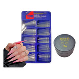 Pack Gel Constructor Sweet Color 15g+tips Clear Stiletto