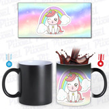 Regalo Para Amigas Taza Magica Unicornios Modelo 8