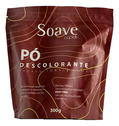  Soave Capelli Pó Descolorante Profissional Dust Free 300g