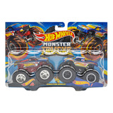 Hot Wheels Monster Truck Doubles Demolition 4 Vs 1 Mattel