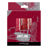 Maybelline Packs Navidad Pack De Labiales Vinyl Ink Trilogía Favs