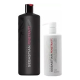 Kit Sebastian Penetraitt Shampoo 1000ml E Máscara 500ml