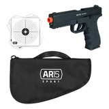 Pistola Airsoft Pressão 4.5mm Co2 Rossi W119 +combo Tático 2