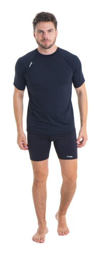 Conjunto Camiseta Curta Masculina E Bermuda Uv50+