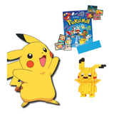 Álbum Pokemón + Figura Lego Pikachu (pack De Regalo)