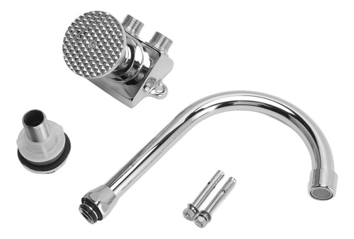 Grifo De Lavabo Con Pedal For Fregadero De Cocina, Montado