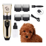 Set Corta Pelo Perro Y Gato Grooming Recargable Inalambrica