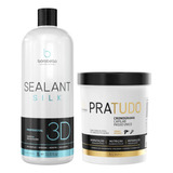 Kit Borabella Selagem 3d Semi Definitiva+máscara Pratudo1kg