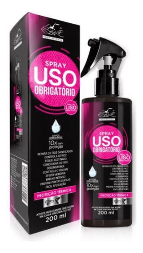 Spray Liso Obrigatório Belkit 200ml Protetor Térmico