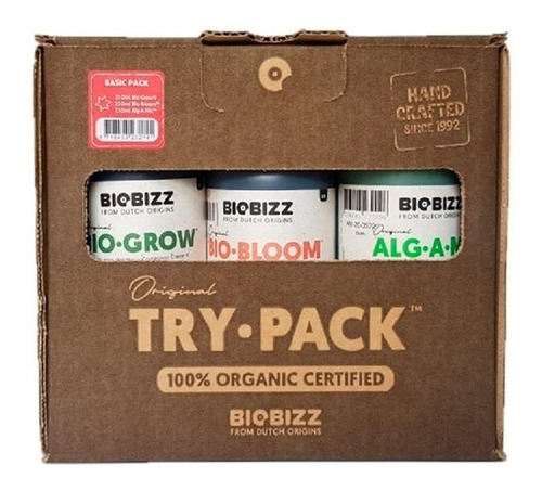 Biobizz Try-pack Basic - Fertilizantes Biobizz
