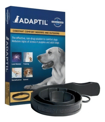 Adaptil Perro Collar Chico 37.5cm Anti Estrés Calmante Color Negro Collar Adaptil Chico