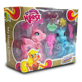 My Happy Horse Little Pony Pack Con Unicornio Accesorios