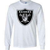 Las Vegas Raiders Playeras Manga Larga Hombre Y Mujer #08