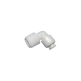 Conector Acople Rapido Codo Rosca 3/8 Tubo 1/4 Osmosis Inv