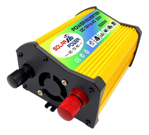 .. Inversor De Energía Solar Para Coche 3000w Dc 12v A Ca ..