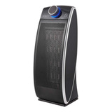 Termoventilador Aerolite Cerámico Oscilante Curvetower 2000w Color Negro