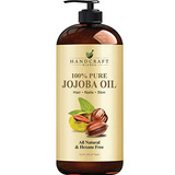 Aceite De Jojoba Handcraft Blends - 16 Oz - Puro Y Natural -