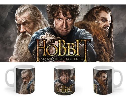 Rnm-0391 Taza Tazon El Hobbit La Batalla De Los 5 Ejercitos