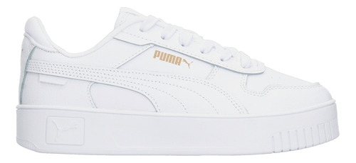 Tenis Plataforma Blanco Carina Street Para Mujer Marca Puma