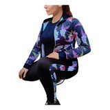 Conjunto Deportivo De Mujer Campera Y Calza Vaplex Premium