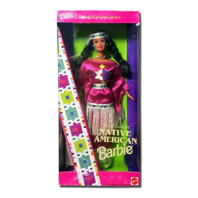 Native American Barbie Dolls Of The World Collection 1994