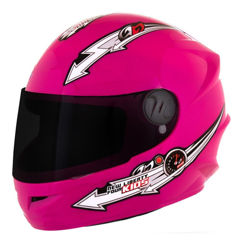 Capacete Fechado Liberty Four Kids Infantil 54