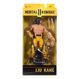 Liu Kang Fighting Abbot Mortal Kombat 11 Videogame Mcfarlane