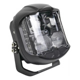 Par De Faros Led Delantero 5 Pgd Luz Clara Aux- Universal