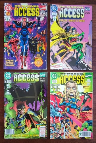 Dc Versus Marvel All Access - Acceso Ilimitado - Completa!