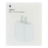 Cargador Apple 20w Usb-c Carga Rapida iPhone Original