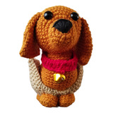 Peluche De Perro Dachshund-teckel, Crochet,amigurumi,adorno.