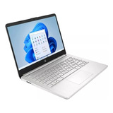 Laptop Hp 14-dq0518la Intel Celeron-n4120 4gb 128gb Ssd 14 PuLG Hd W11h Natural Silver 802b3la