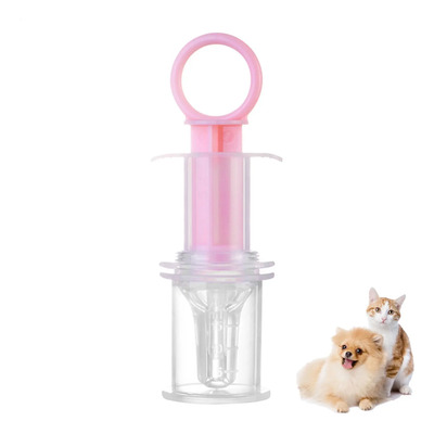 Fe Jeringa De Alimentación For Gatos Con Punta De Silicona